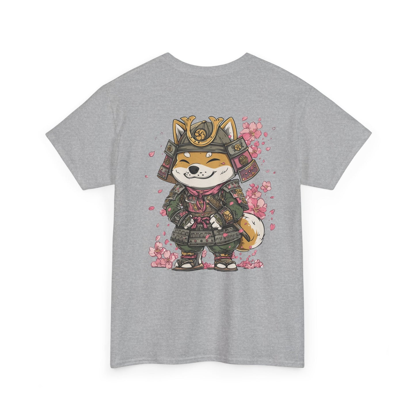 Samurai Shiba Inu T-Shirt - Unisex Tee, Cute Warrior Dog Graphic Tee