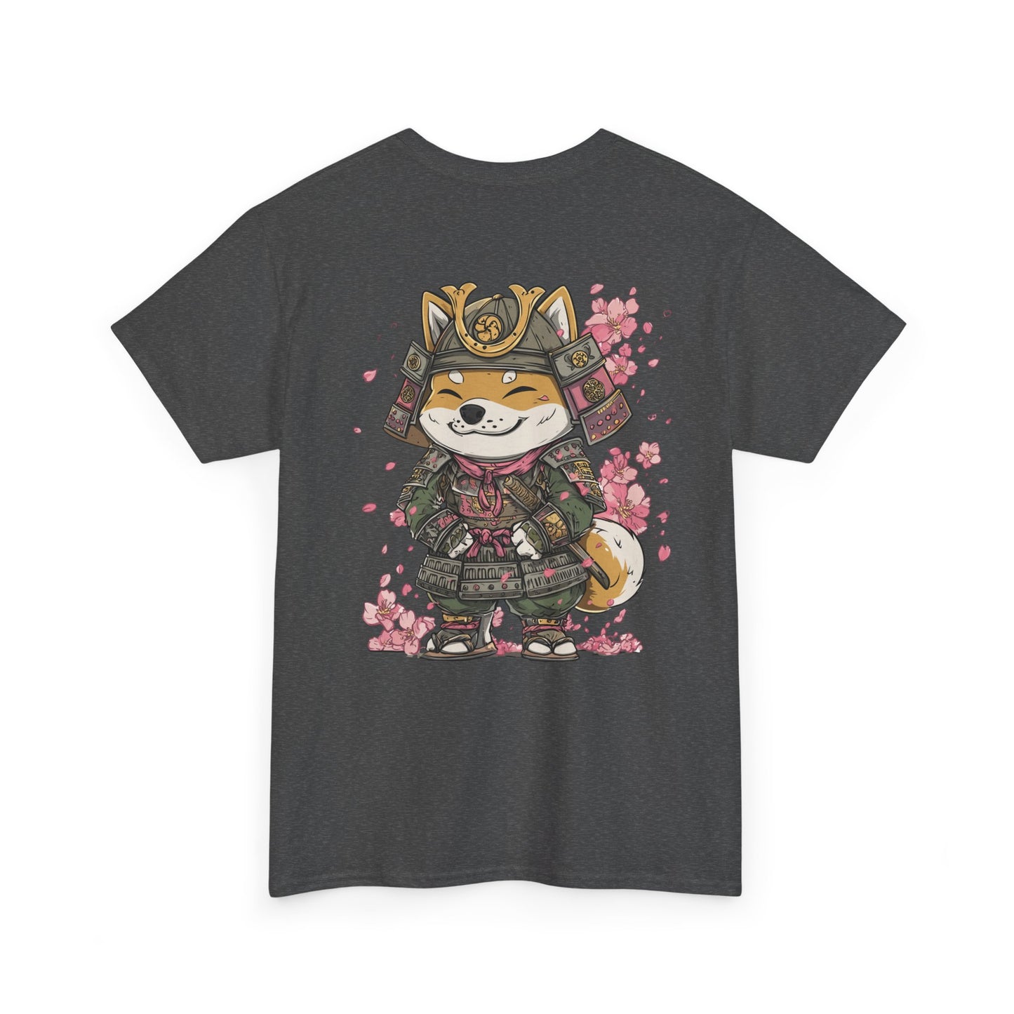 Samurai Shiba Inu T-Shirt - Unisex Tee, Cute Warrior Dog Graphic Tee