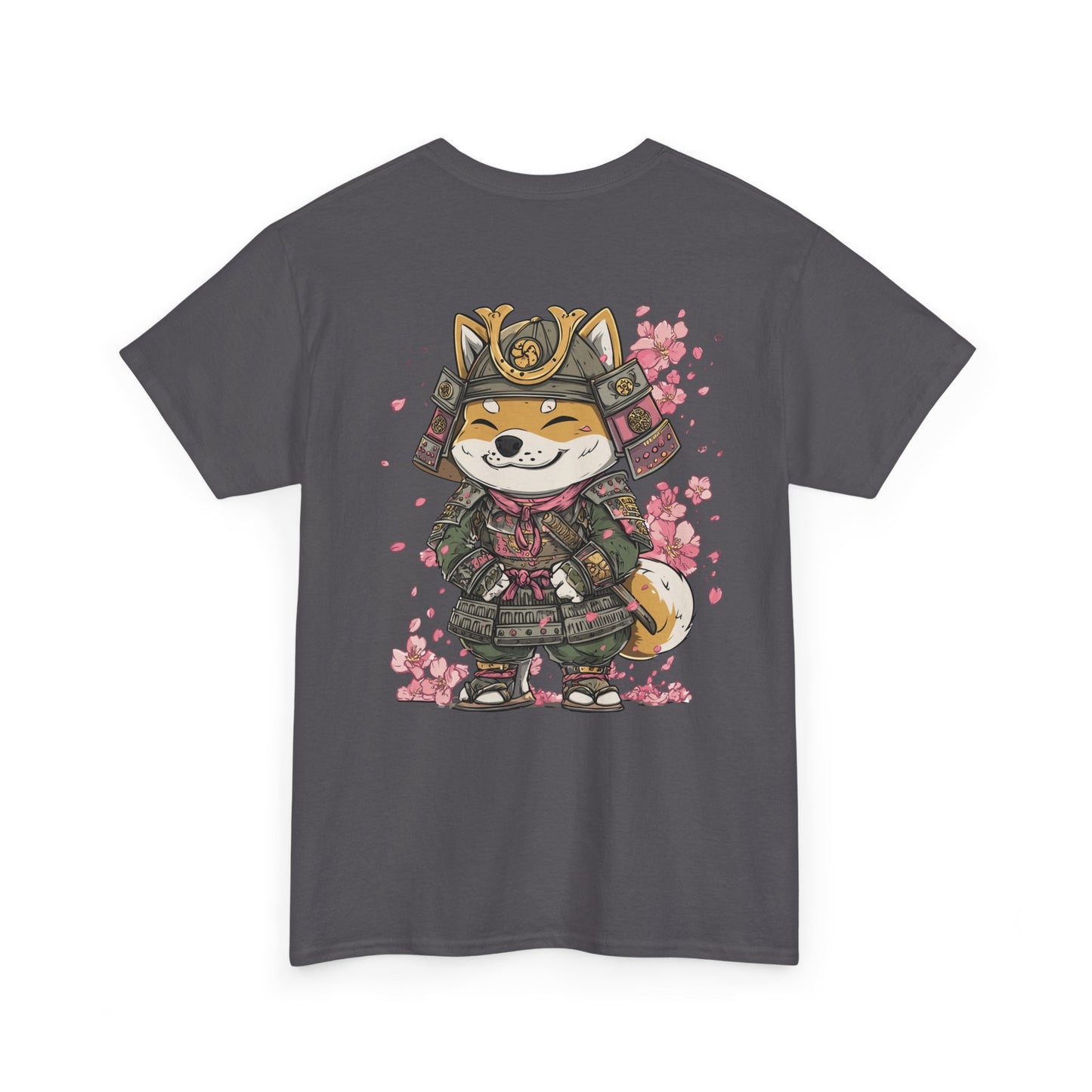 Samurai Shiba Inu T-Shirt - Unisex Tee, Cute Warrior Dog Graphic Tee